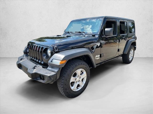 used 2018 Jeep Wrangler Unlimited car, priced at $20,993