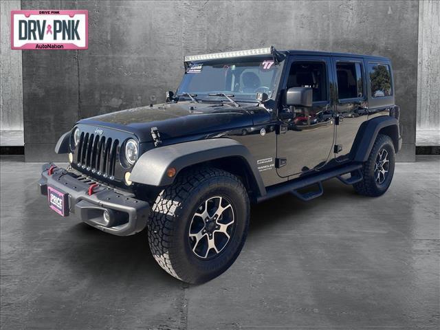 used 2017 Jeep Wrangler Unlimited car, priced at $17,991