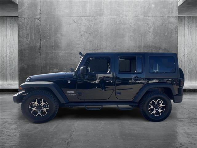 used 2017 Jeep Wrangler Unlimited car, priced at $17,991