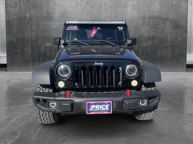 used 2017 Jeep Wrangler Unlimited car, priced at $17,991