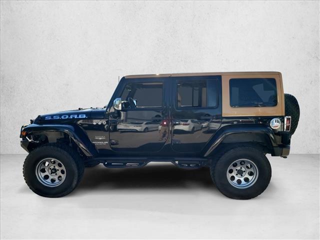 used 2012 Jeep Wrangler Unlimited car, priced at $12,991