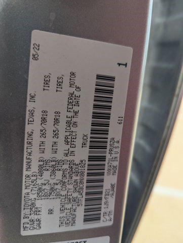 used 2022 Toyota Tundra car, priced at $41,124