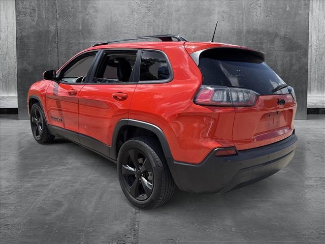 used 2021 Jeep Cherokee car, priced at $18,491