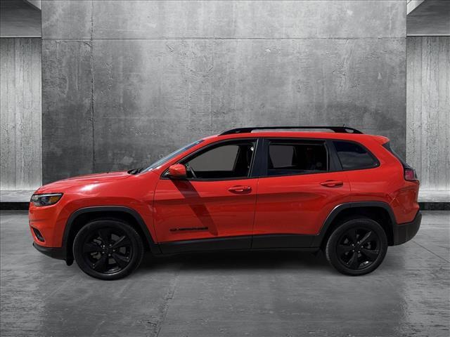 used 2021 Jeep Cherokee car, priced at $18,491