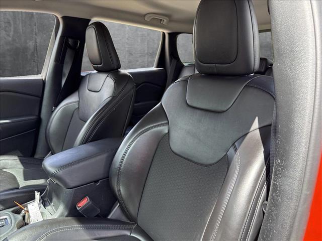 used 2021 Jeep Cherokee car, priced at $18,491