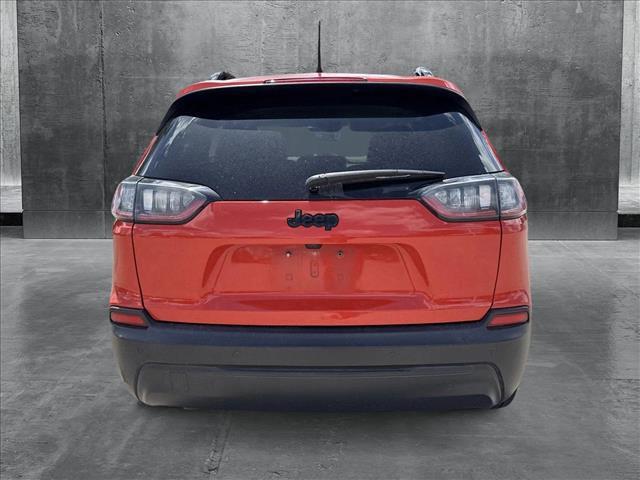 used 2021 Jeep Cherokee car, priced at $18,491