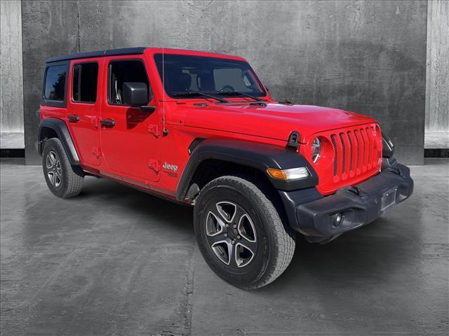 used 2020 Jeep Wrangler Unlimited car, priced at $24,991