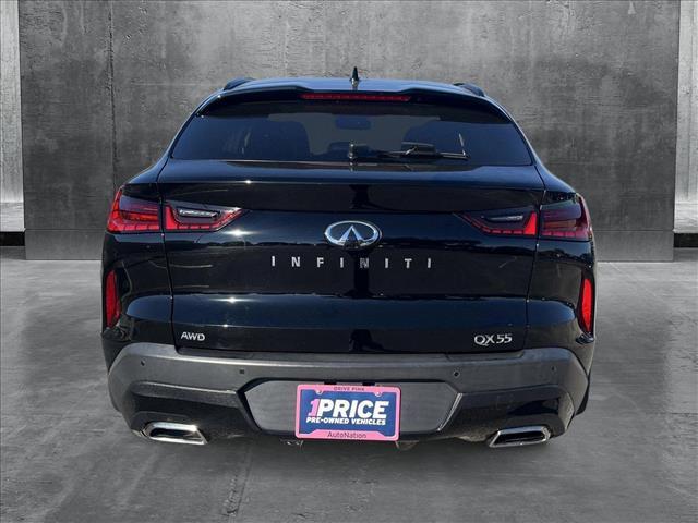 used 2022 INFINITI QX55 car, priced at $32,995