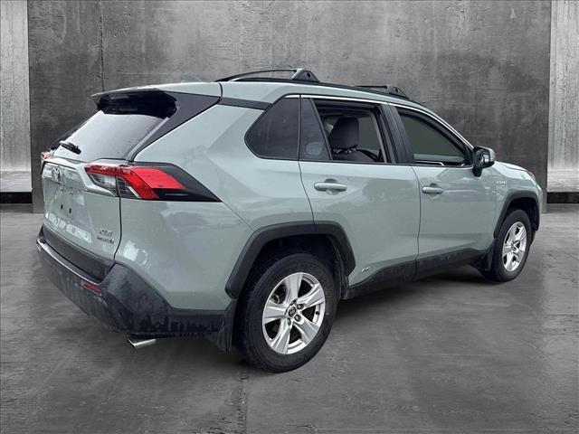 used 2021 Toyota RAV4 Hybrid car, priced at $27,495