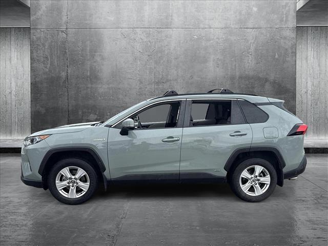 used 2021 Toyota RAV4 Hybrid car, priced at $27,495