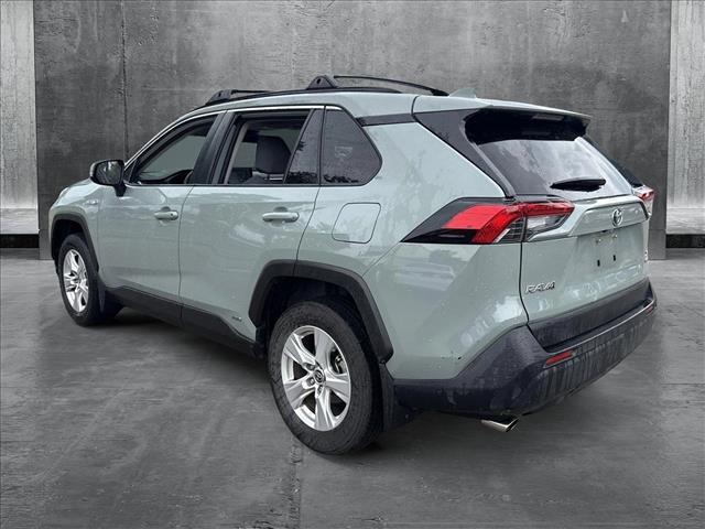 used 2021 Toyota RAV4 Hybrid car, priced at $27,495