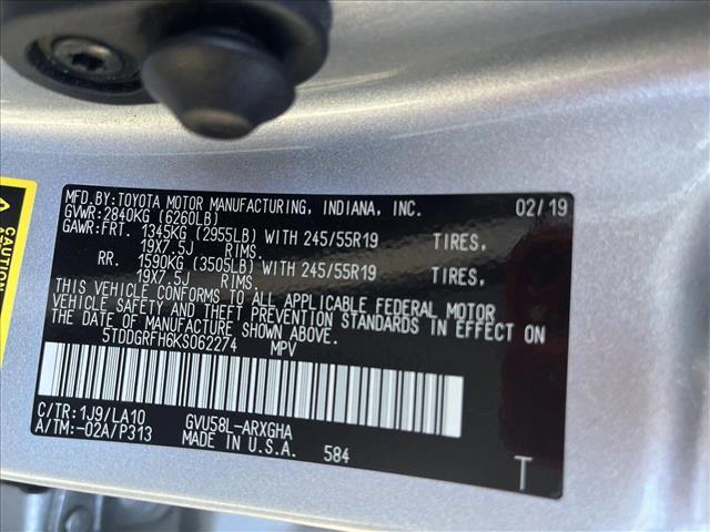 used 2019 Toyota Highlander Hybrid car, priced at $34,995