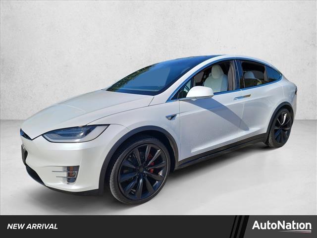 used 2021 Tesla Model X car, priced at $43,991