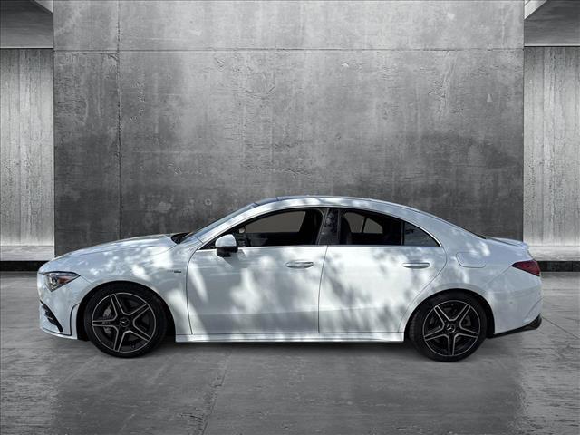 used 2021 Mercedes-Benz AMG CLA 35 car, priced at $29,995