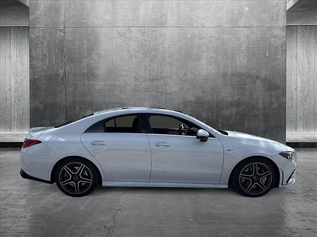 used 2021 Mercedes-Benz AMG CLA 35 car, priced at $29,995