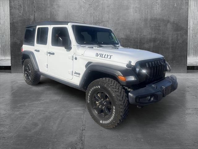 used 2021 Jeep Wrangler Unlimited car, priced at $31,995