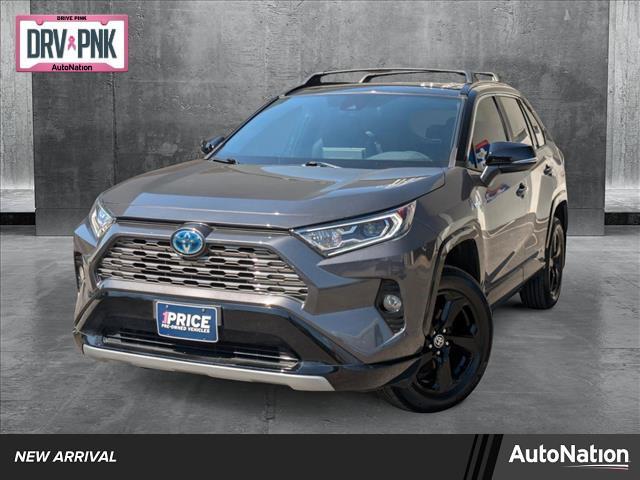 used 2021 Toyota RAV4 Hybrid car, priced at $33,991