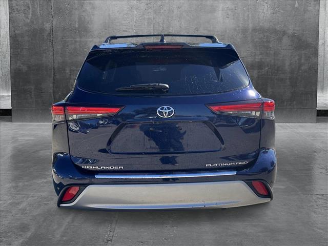 used 2021 Toyota Highlander car, priced at $36,991