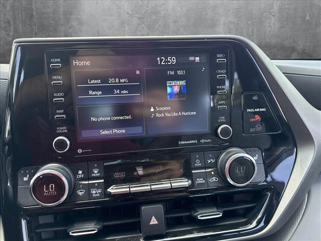 used 2022 Toyota Highlander car, priced at $34,190