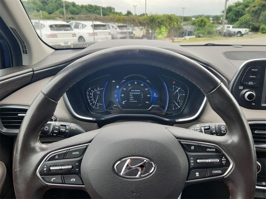 used 2019 Hyundai Santa Fe car, priced at $15,987
