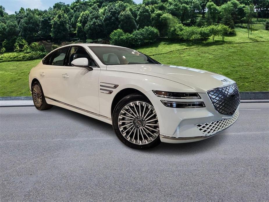 new 2024 Genesis Electrified G80 car, priced at $74,769