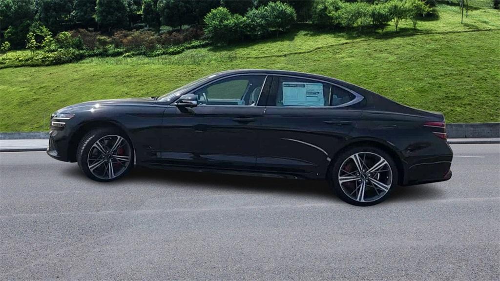 new 2024 Genesis G70 car, priced at $56,625