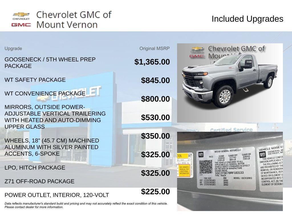 used 2024 Chevrolet Silverado 3500 car, priced at $45,000