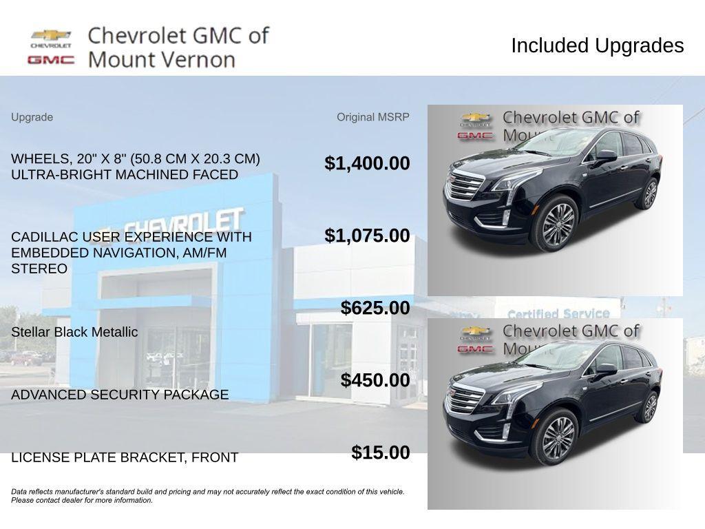 used 2019 Cadillac XT5 car, priced at $16,777