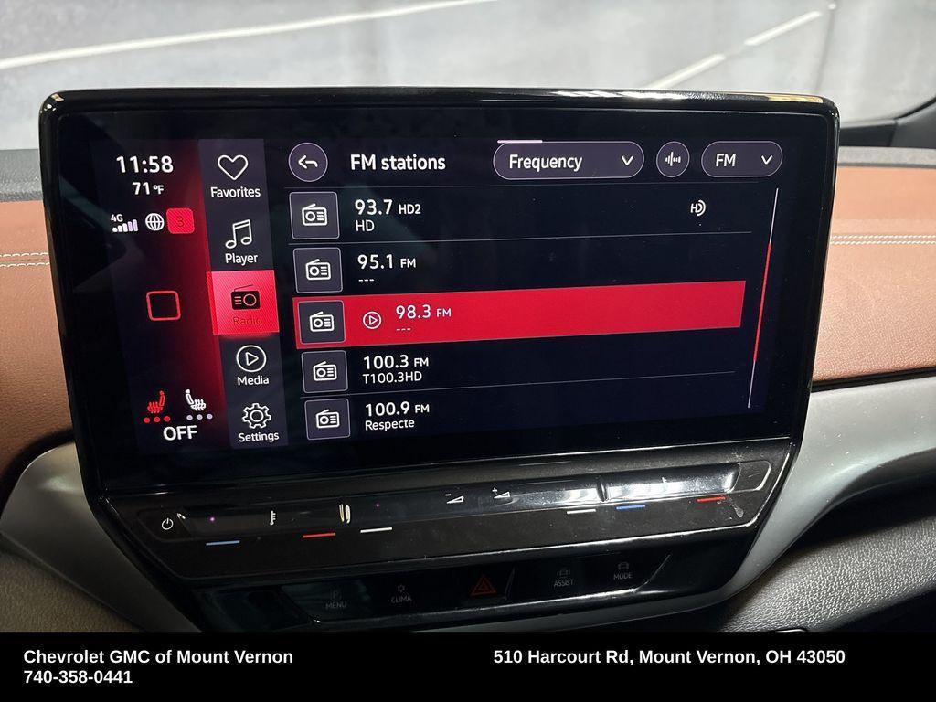 used 2021 Volkswagen ID.4 car, priced at $16,623