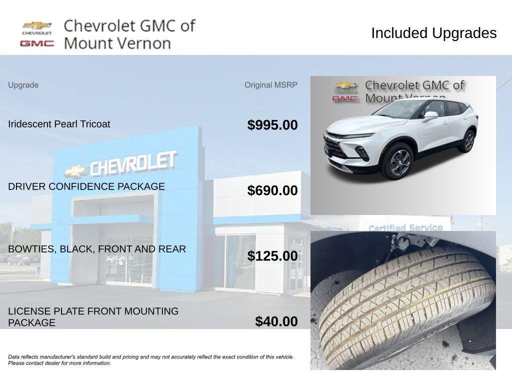 new 2025 Chevrolet Blazer car, priced at $40,305