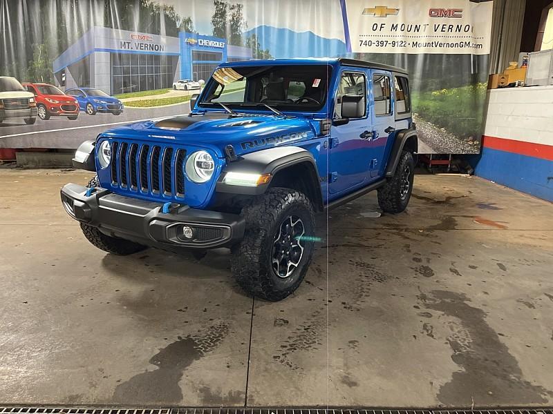 used 2022 Jeep Wrangler Unlimited 4xe car, priced at $35,987