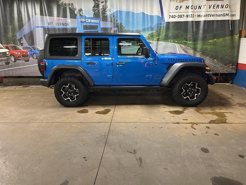 used 2022 Jeep Wrangler Unlimited 4xe car, priced at $35,987