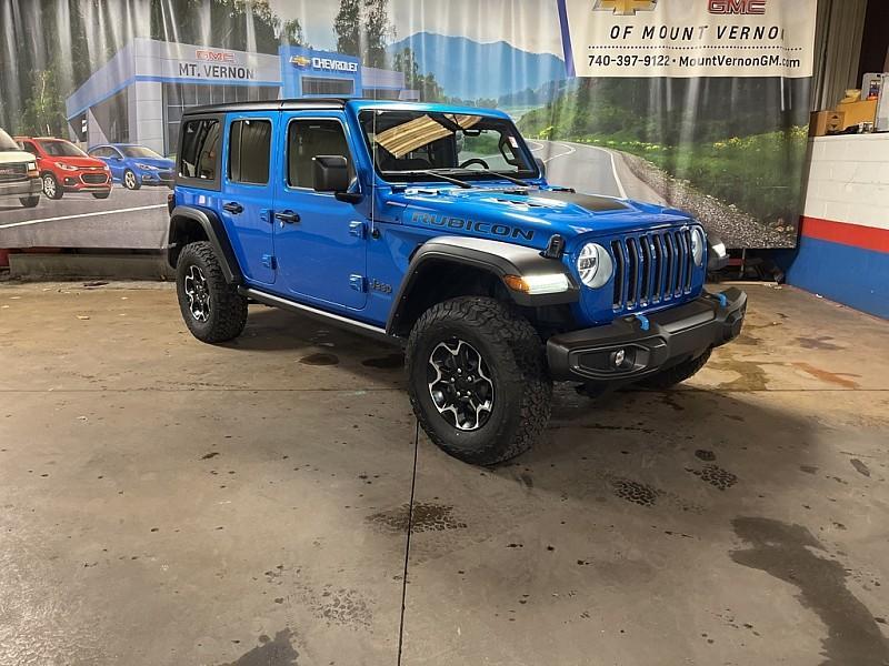 used 2022 Jeep Wrangler Unlimited 4xe car, priced at $35,987