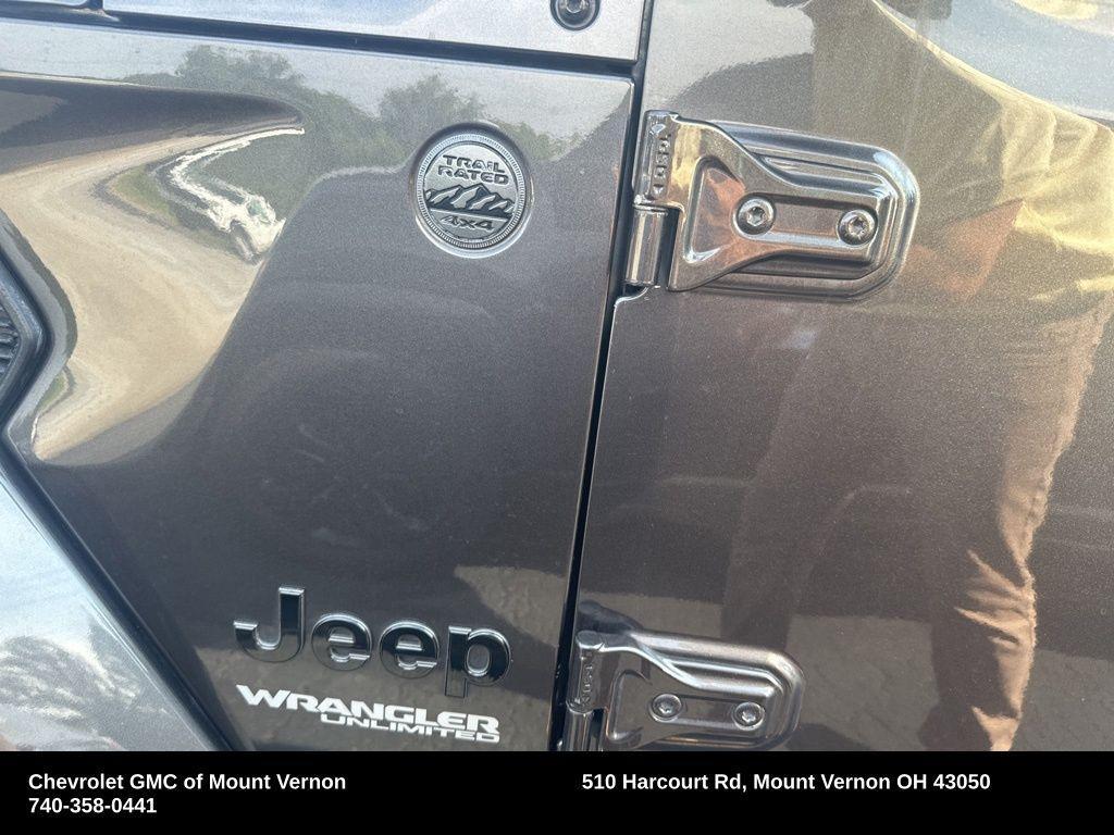 used 2021 Jeep Wrangler Unlimited car, priced at $32,577