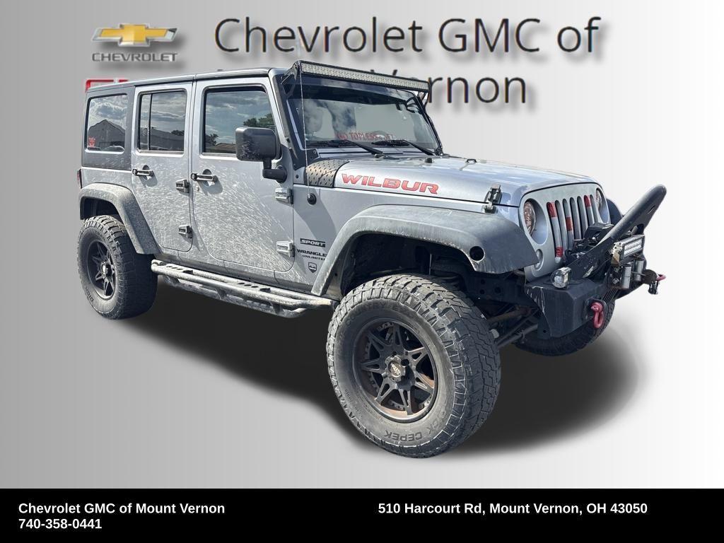 used 2015 Jeep Wrangler Unlimited car, priced at $14,988