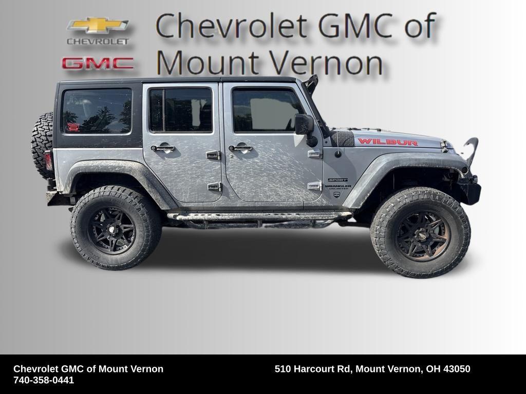 used 2015 Jeep Wrangler Unlimited car, priced at $14,988