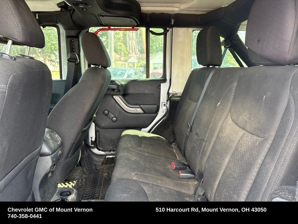 used 2015 Jeep Wrangler Unlimited car, priced at $14,988