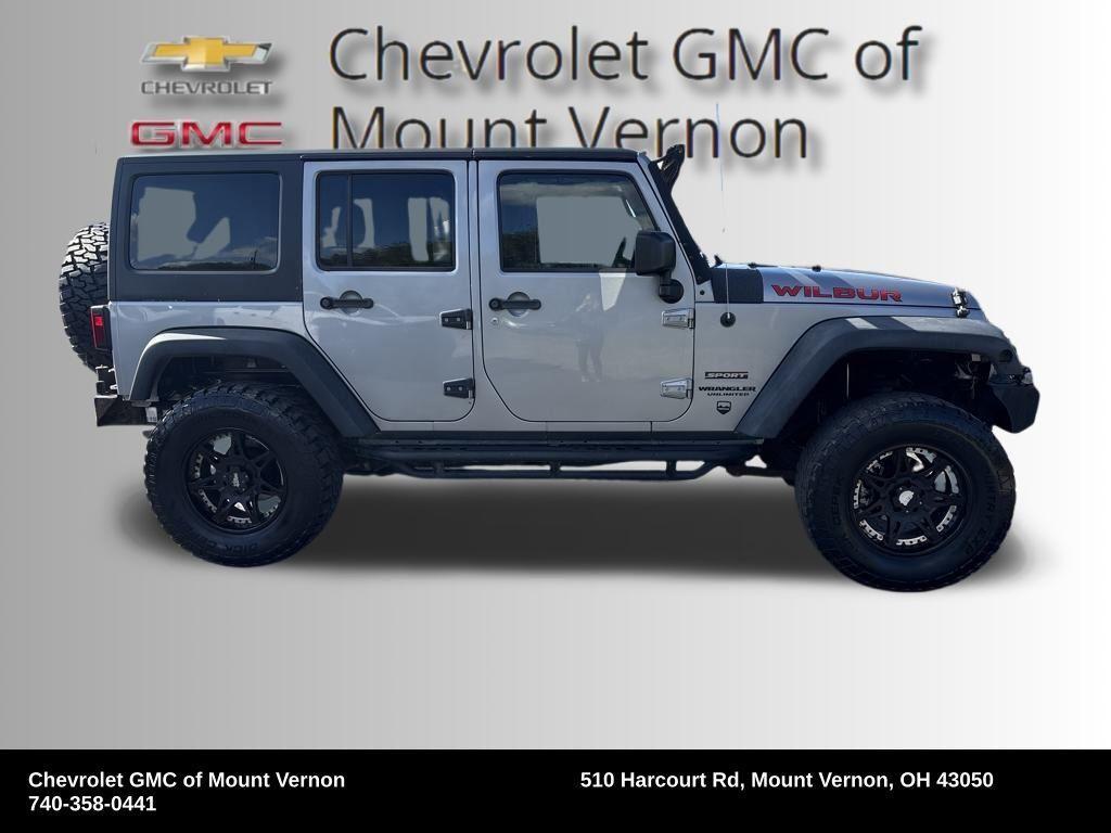 used 2015 Jeep Wrangler Unlimited car, priced at $12,455