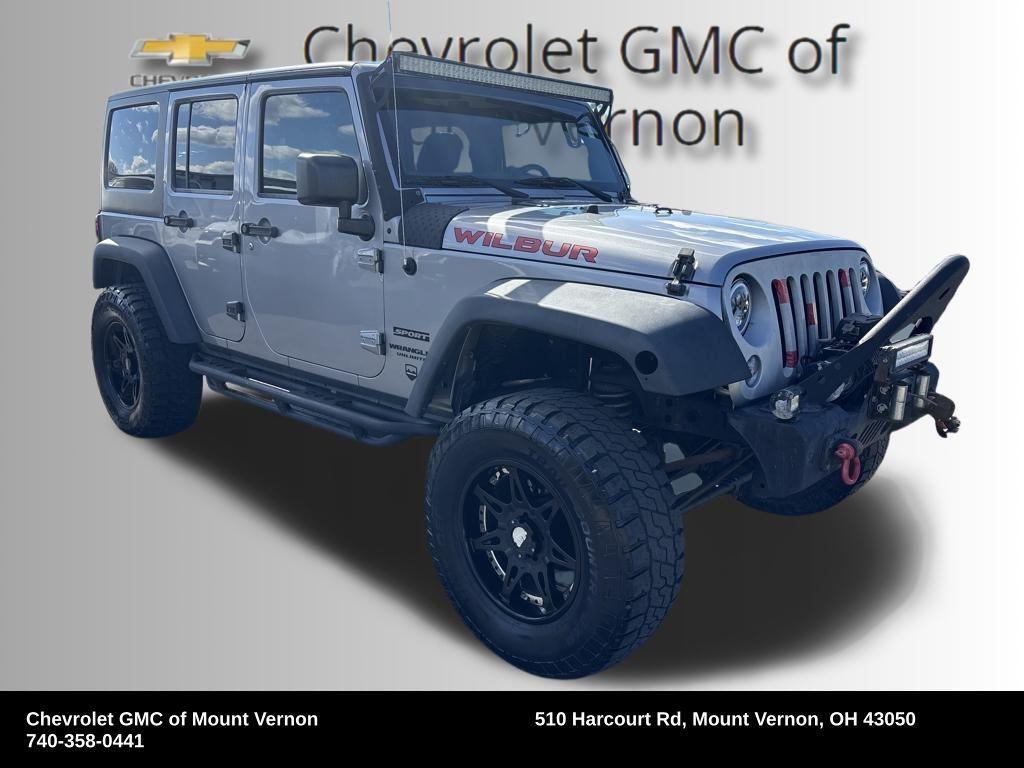 used 2015 Jeep Wrangler Unlimited car, priced at $12,455