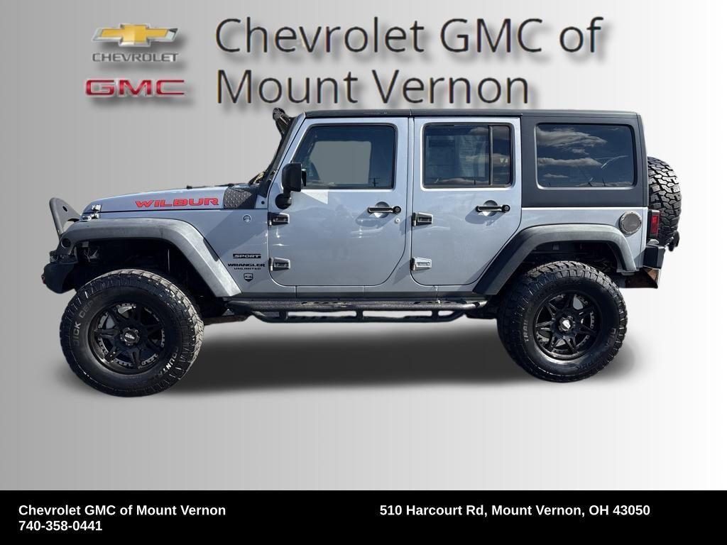 used 2015 Jeep Wrangler Unlimited car, priced at $12,455