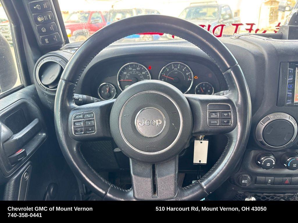used 2015 Jeep Wrangler Unlimited car, priced at $14,988