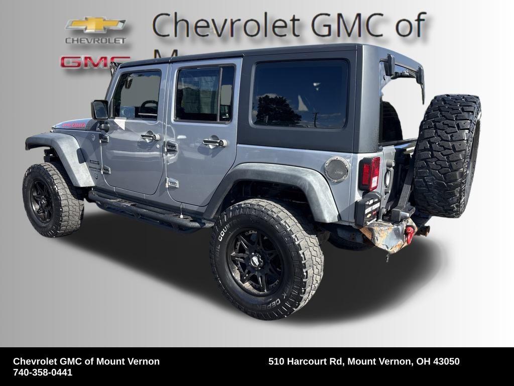 used 2015 Jeep Wrangler Unlimited car, priced at $12,455