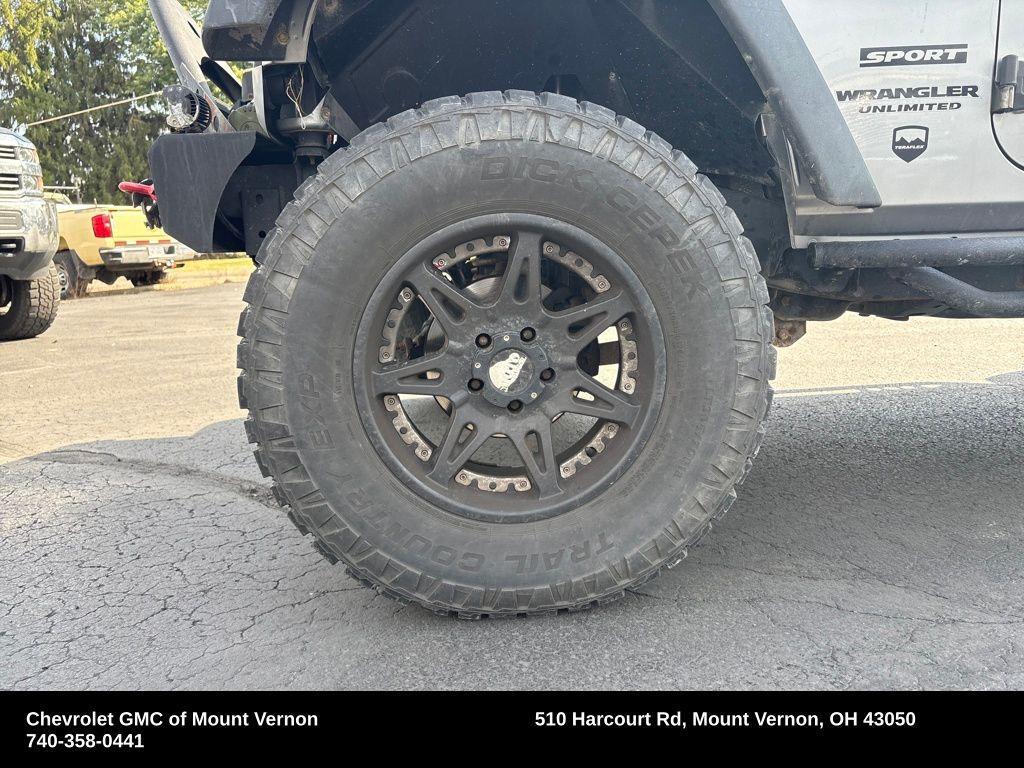 used 2015 Jeep Wrangler Unlimited car, priced at $14,988