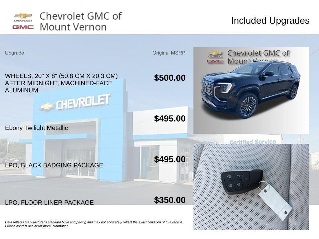 new 2026 GMC Terrain car, priced at $42,000