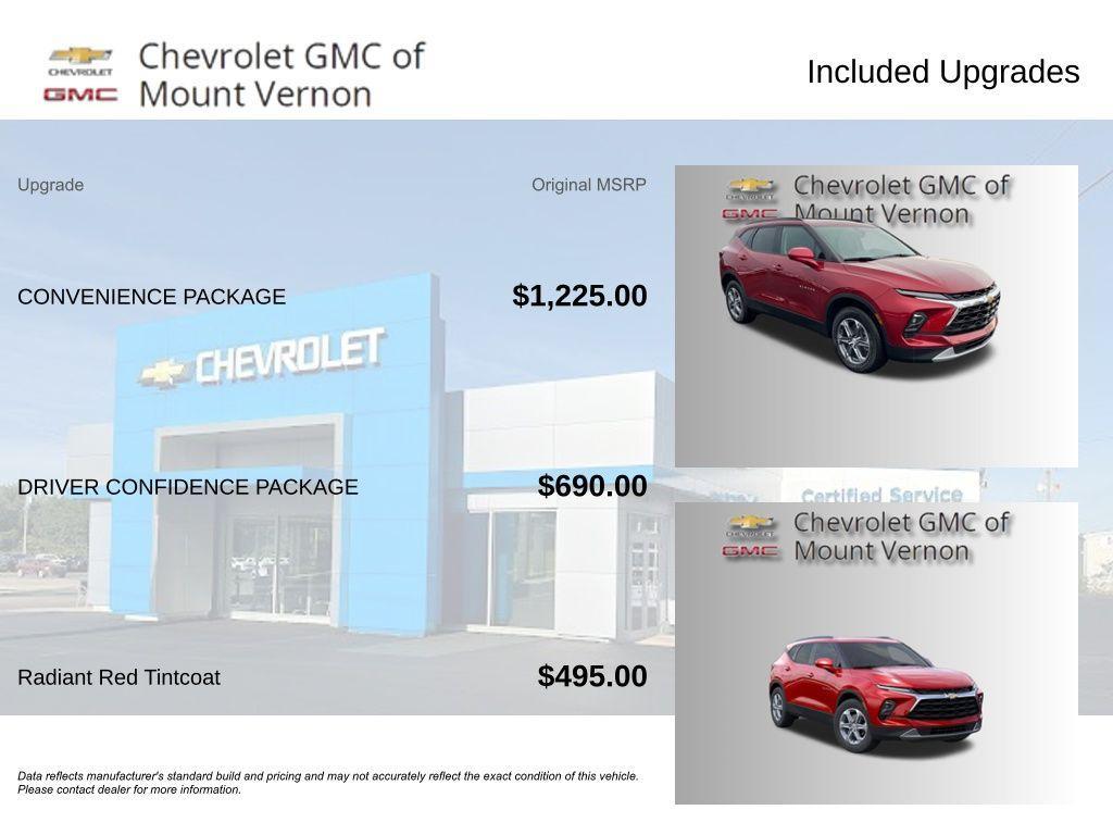 new 2025 Chevrolet Blazer car, priced at $35,995