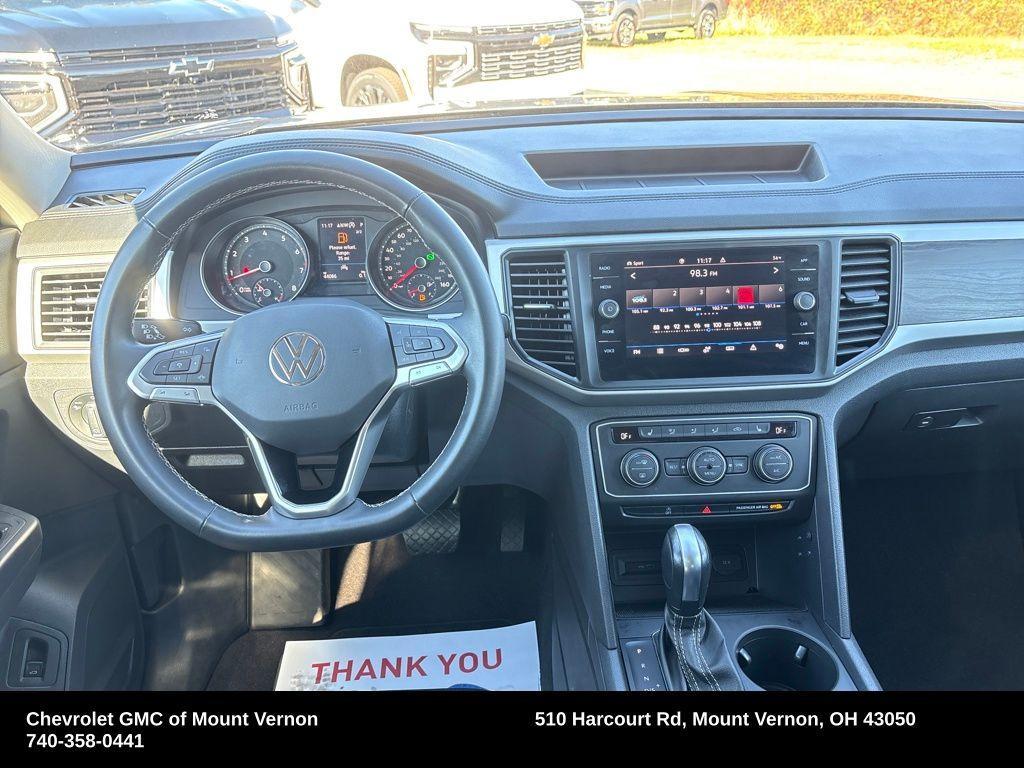 used 2021 Volkswagen Atlas car, priced at $23,986