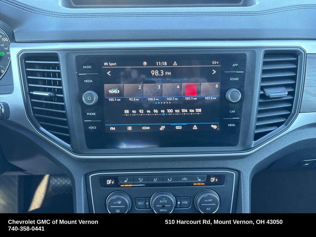 used 2021 Volkswagen Atlas car, priced at $23,986