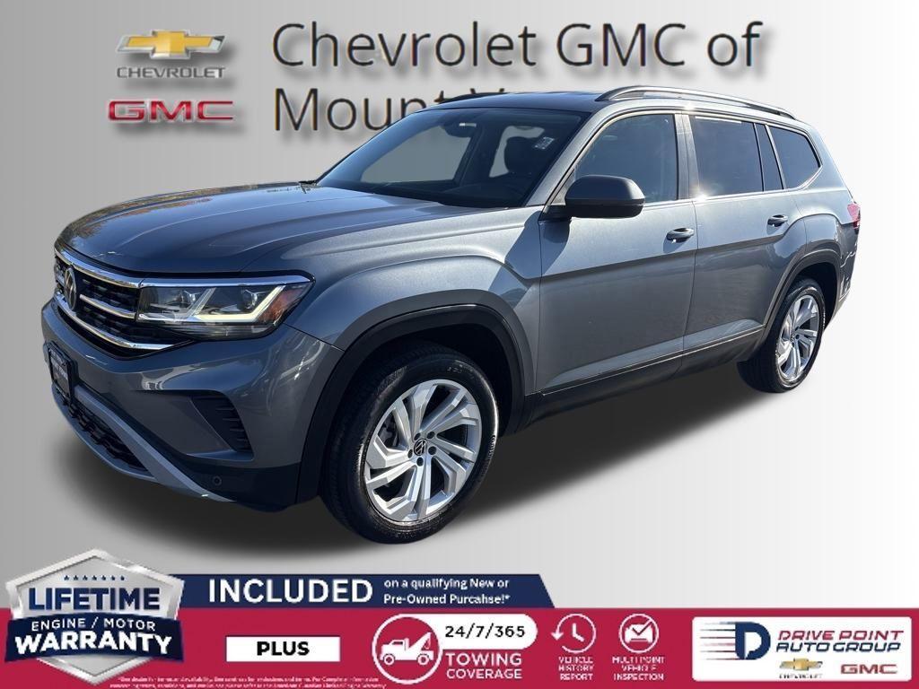 used 2021 Volkswagen Atlas car, priced at $23,986
