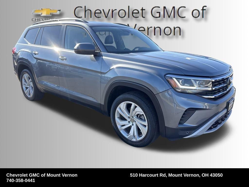 used 2021 Volkswagen Atlas car, priced at $23,986