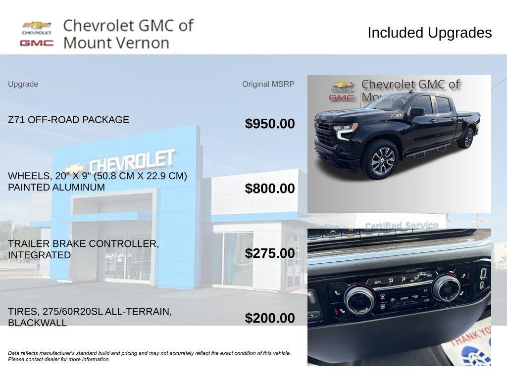 used 2022 Chevrolet Silverado 1500 car, priced at $34,692